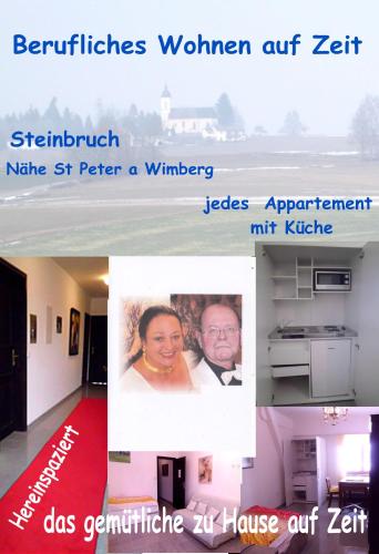  Appartement St. Peter a Wimberg, Pension in Neufelden bei Oberstraß