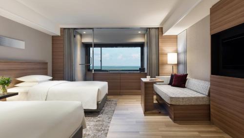 Premier Twin Room with Hot Spring Bath - Ocean View