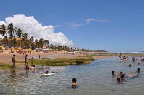 Duplex na beira da praia, de frente pro mar