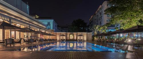 Swimming pool, The Strand Yangon in Downtown Yangon