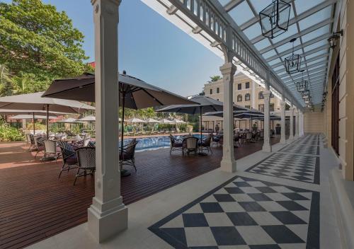 Swimming pool, The Strand Yangon in Downtown Yangon