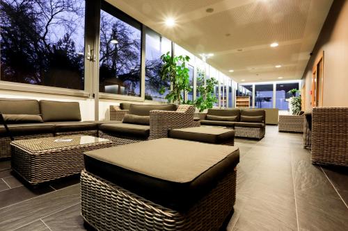 Сад, Hotel-Residence Am Klouschter in Мондорф-ле-Бен