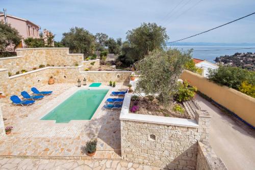  Ntina Pool House by Konnect, Paxos in Longos