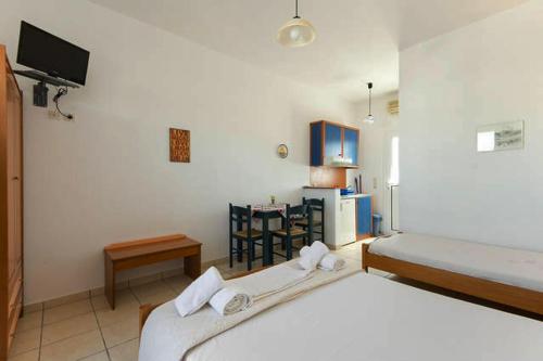 廚房, Contaratos Holiday Lettings 3 in 拉爾亞