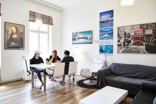 공용 라운지/TV 시청 구역, Love Croatia Hostel - Mir Guesthouse in 자그레브