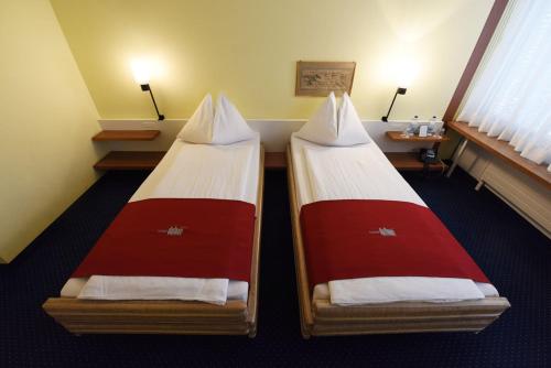 1 doppelbett oder 2 einzelbetten