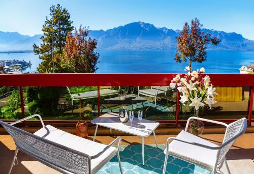  Studio with Lake View, Pension in Montreux