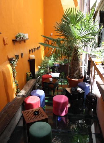Erkély/terasz, Revolutum Hostel in Salamanca