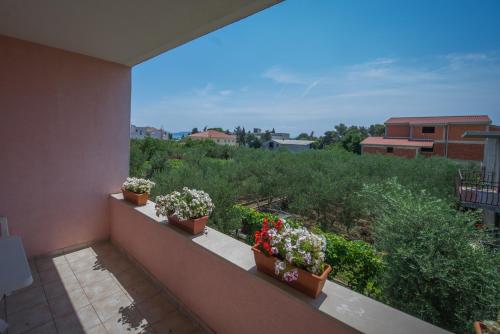 شرفة/ تراس, Guesthouse Helena in Kastela