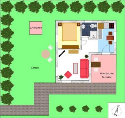 One-Bedroom Bungalow image 1