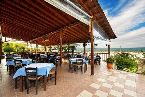 Restorāns, Hotel Vlassis in Stomio