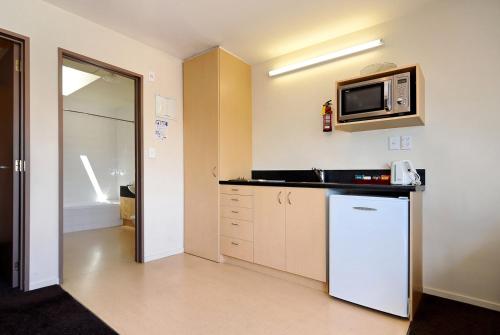 مطبخ, موتيل بابانوي كورت (Papanui Court Motel) in بابانيو