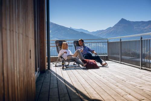 Penthouse with sauna and open fire place