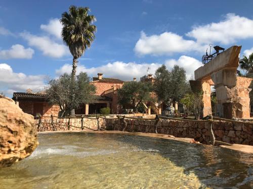 สวน, Agroturismo Es Gallicant in กัมโปส