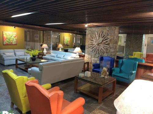 Κοινόχρηστο σαλόνι/χώρος τηλεόρασης, Ubatuba Palace Hotel in Ουμπατουμπα