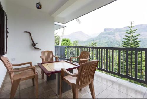 Erkély/terasz, Sceva's Garden Home in Munnar