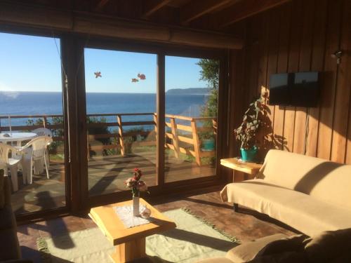 Balkons/terase, Cabanas La Mision in Corral