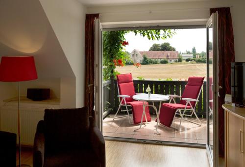 Erkély/terasz, Ferienhaus Kur & Golf in Bad Windsheim