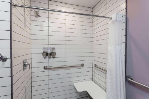 Queen Room with Roll-In Shower - Mobility Accessible/Non-Smoking