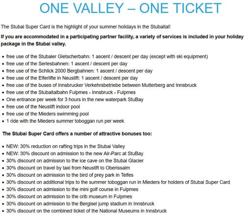 Ferienwohnungen Sommavilla in Fulpmes