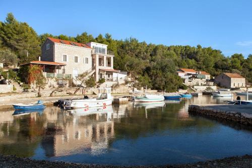 Seaside house with a swimming pool Cove Tri luke Korcula - 2199