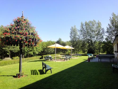 花園, 格雷尼維尼爾餐廳酒店 (Hotel Restaurant La Grenouillere) in 維特雷