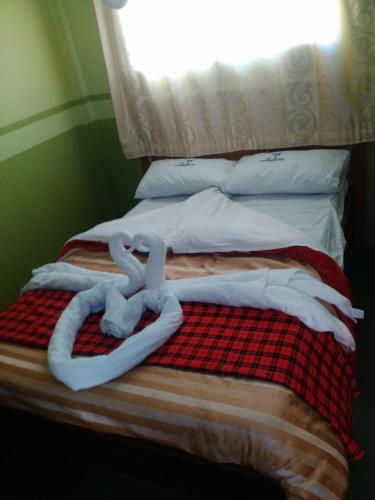 1 double bed