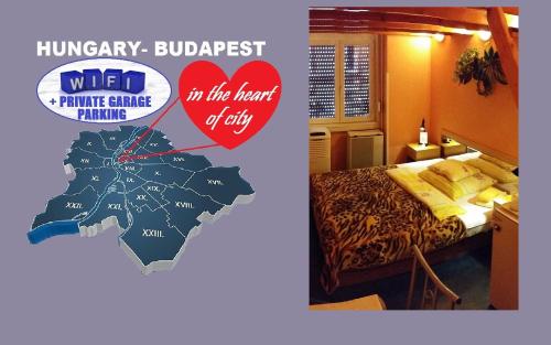  Guest room in the center of Budapest in Budapest