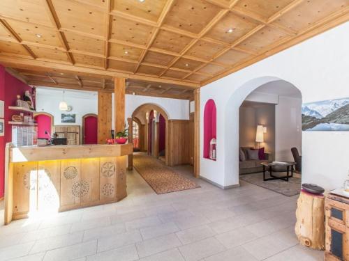 Lobby, Hotel Rosatsch in Pontresina