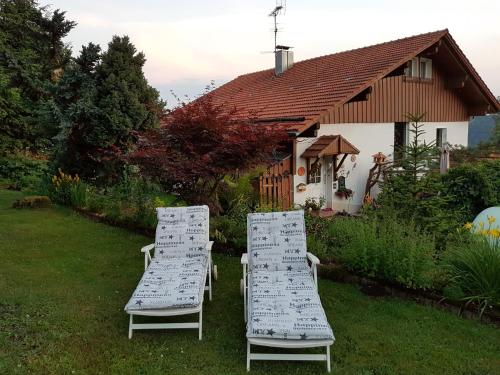 マウト Ferienwohnung Dersch 4つ星 シングルルーム レストラン