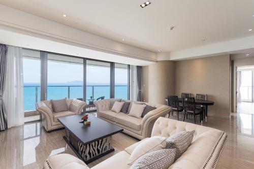 陽台/露台, 三亞海棠灣海韻卡西諾海景度假公寓 (Van-Pretty Residence Haitang Bay Sanya) in 三亞