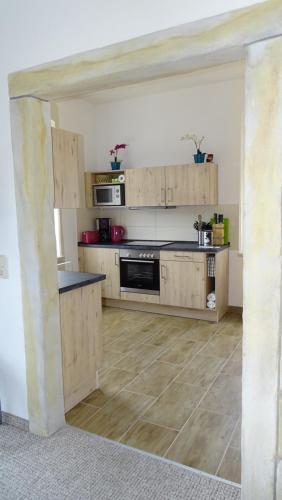 廚房, Ferienwohnung "Möller" (Ferienwohnung "Moller") in 拉特曼斯多夫-霍赫