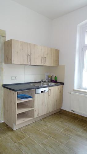 廚房, Ferienwohnung "Möller" (Ferienwohnung "Moller") in 拉特曼斯多夫-霍赫