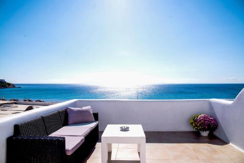 Terraza/balcón, Paradise Beach Resort in Mykonos