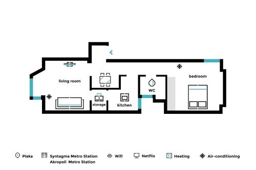Chic and Cosy Flat in Plaka by UPSTREET - image 4