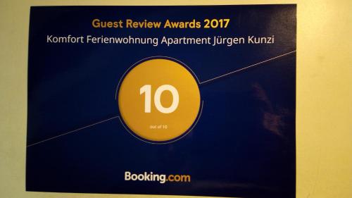 Komfort Apartment 1 DG Jürgen Kunzi