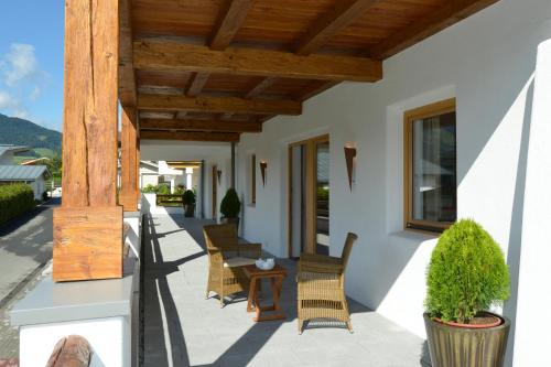 Erkély/terasz, Apartments Angela in Fieberbrunn