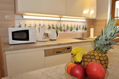 Cozinha, Apartmenthaus Sonnenhang in Obere Klaus