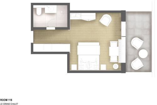 Comfort Single Room with Balcony
