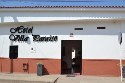 Entrance, Hotel Villa Paraiso in Villavieja