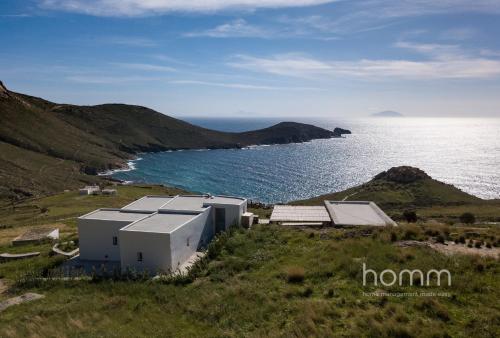Unique homm Seafront Villa in Serifos Sotiras gîte à louer Vayiá