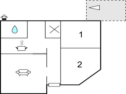  Two-Bedroom Apartment in Viskovo in Viskovo