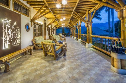 Entrance, Hotel Casa San Carlos Lodge in Belmonte Bajo