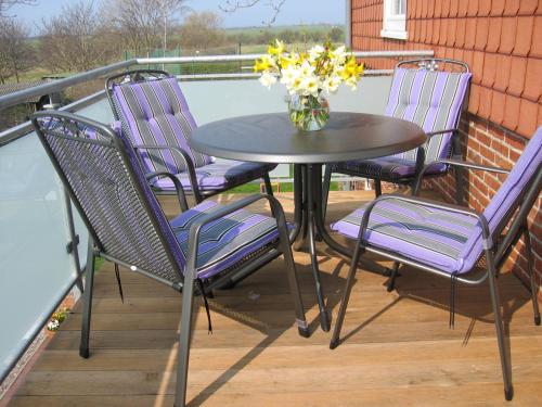 Balcony/terrace, Gastehaus Muhl in Strukkamphuk