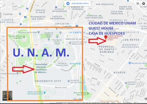 Ciudad de Mexico UNAM in Coyoacán