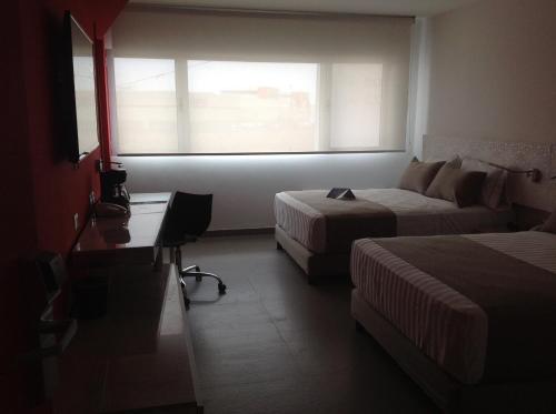 2 double beds