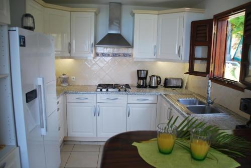 ห้องครัว, Villa Nature & Villa Alizés (Villa Nature & Villa Alizes) in แซ็ง-เฟลิกซ์