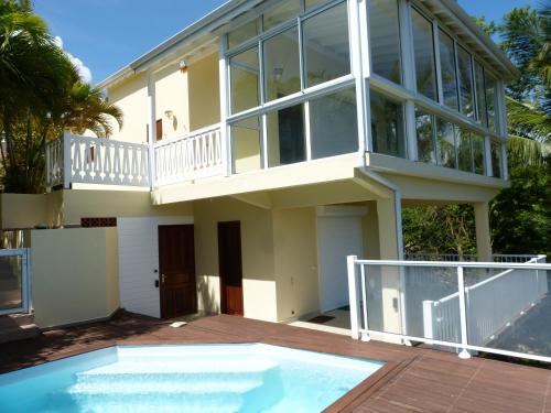 Balcony/terrace, Villa Nature & Villa Alizes in Gosier