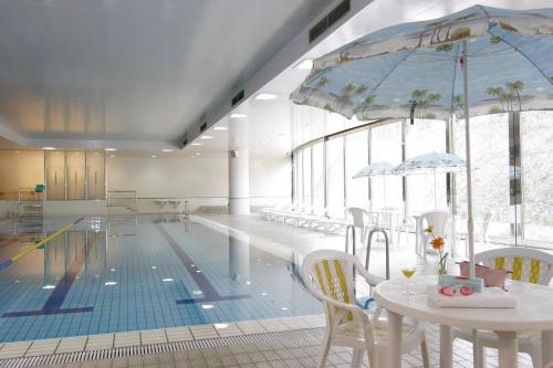 Swimming pool, Hotel Kyocera in Kirishima