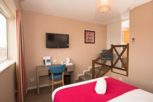 1 double bed